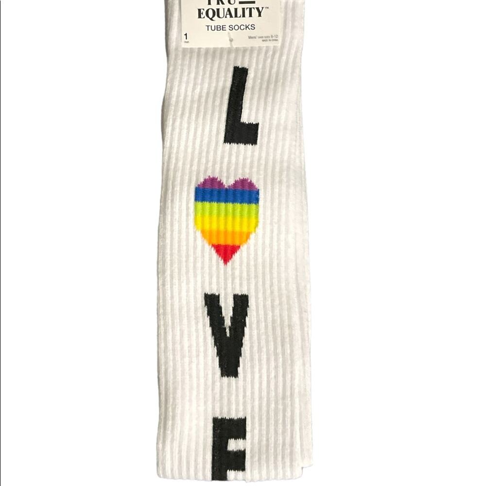 Men’s Pride Love Tube Socks